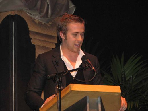 Ryan Gosling Accepting the Independent Award